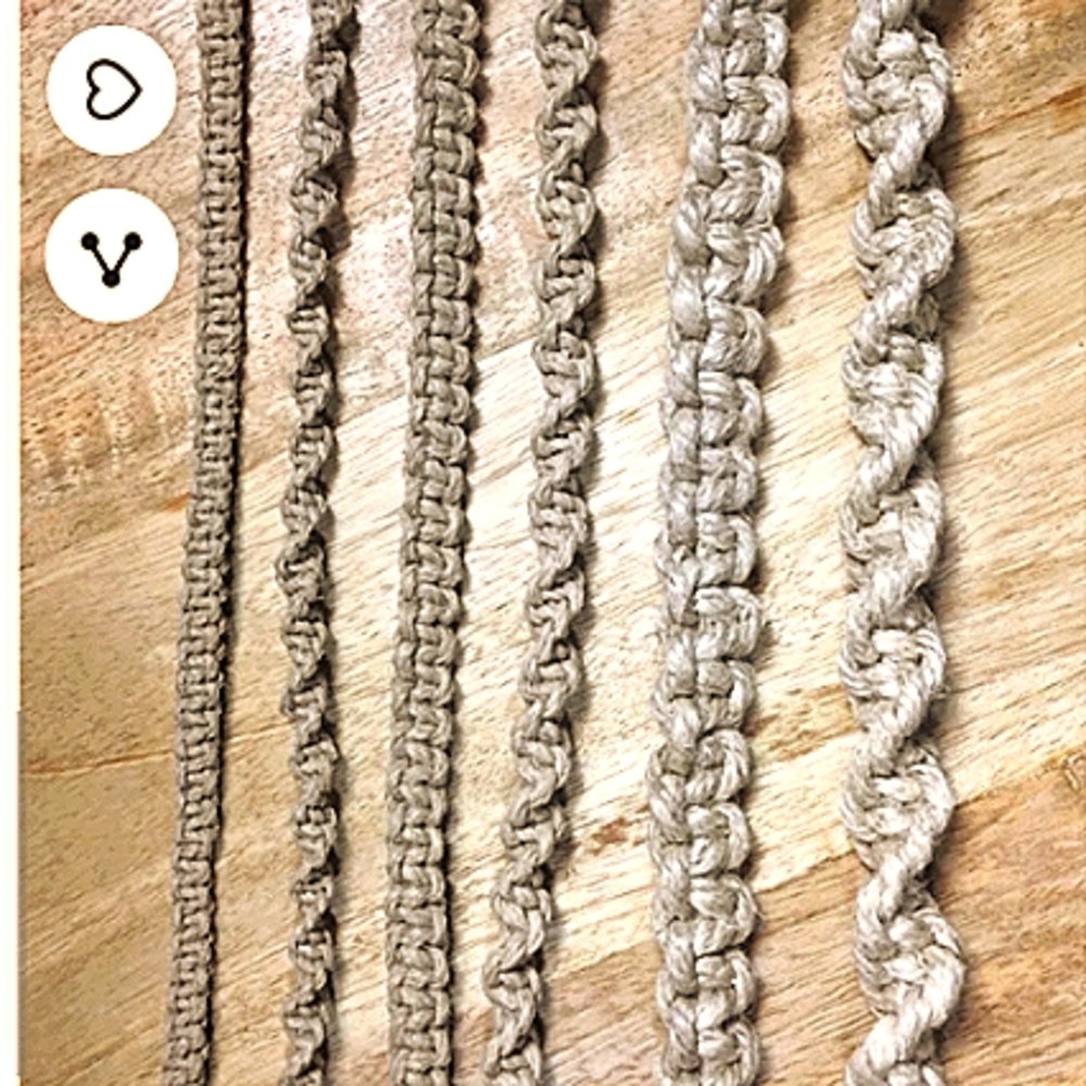 Handmade costum hemp jewelry